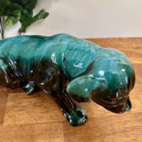 Adorable Blue Mountain Pottery Puppy Figurine BMP Vintage Dog Canada - Picture 2 of 5